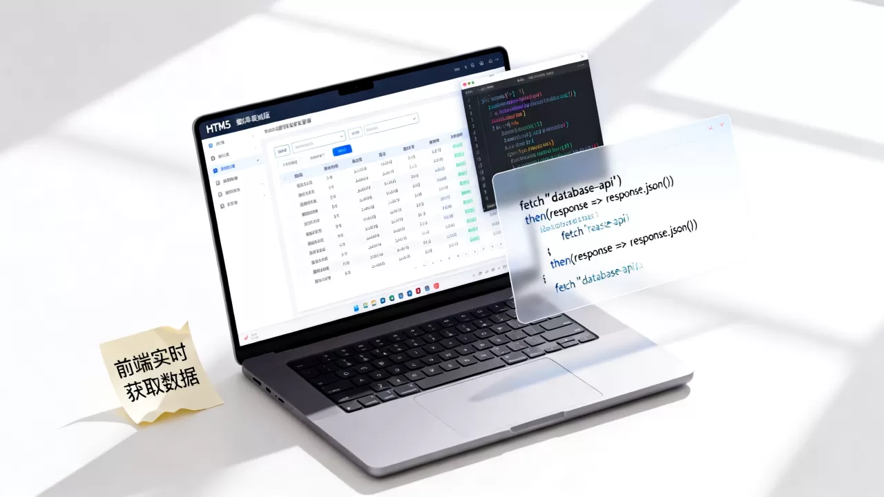 HTML5网页如何显示数据库内容?前端实时获取数据 HTML5网页如何显示数据库内容?前端实时获取数据