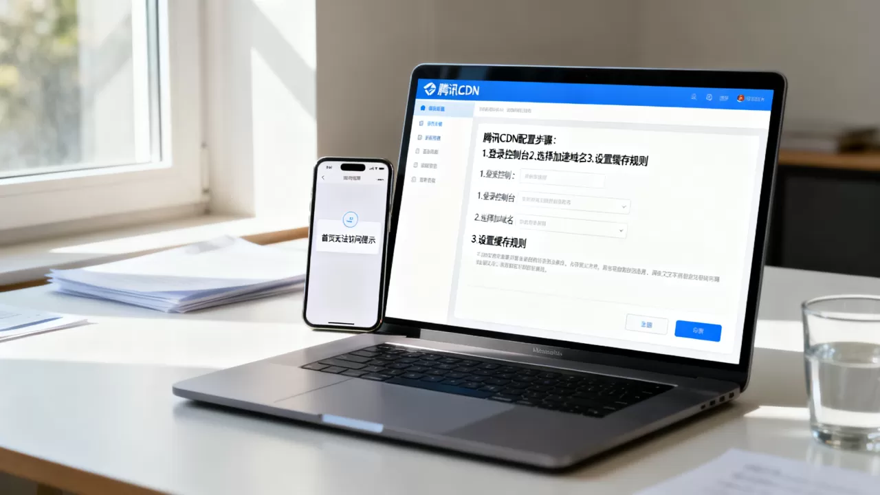 腾讯cdn首页打不开怎么办？腾讯cdn配置教程