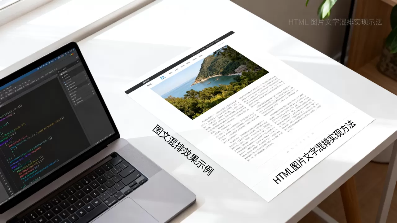 HTML图片文字混排怎么实现?如何实现图文混排效果 HTML图片文字混排怎么实现?如何实现图文混排效果