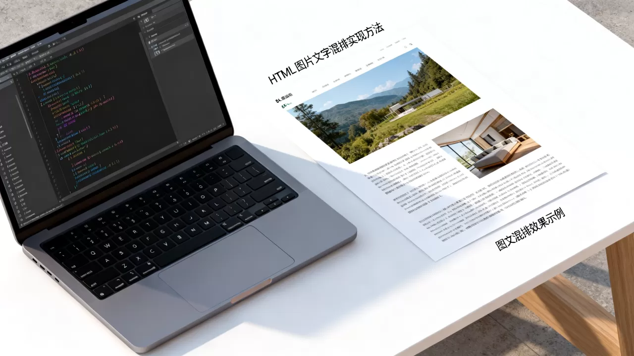 HTML图片文字混排怎么实现?如何实现图文混排效果 HTML图片文字混排怎么实现?如何实现图文混排效果