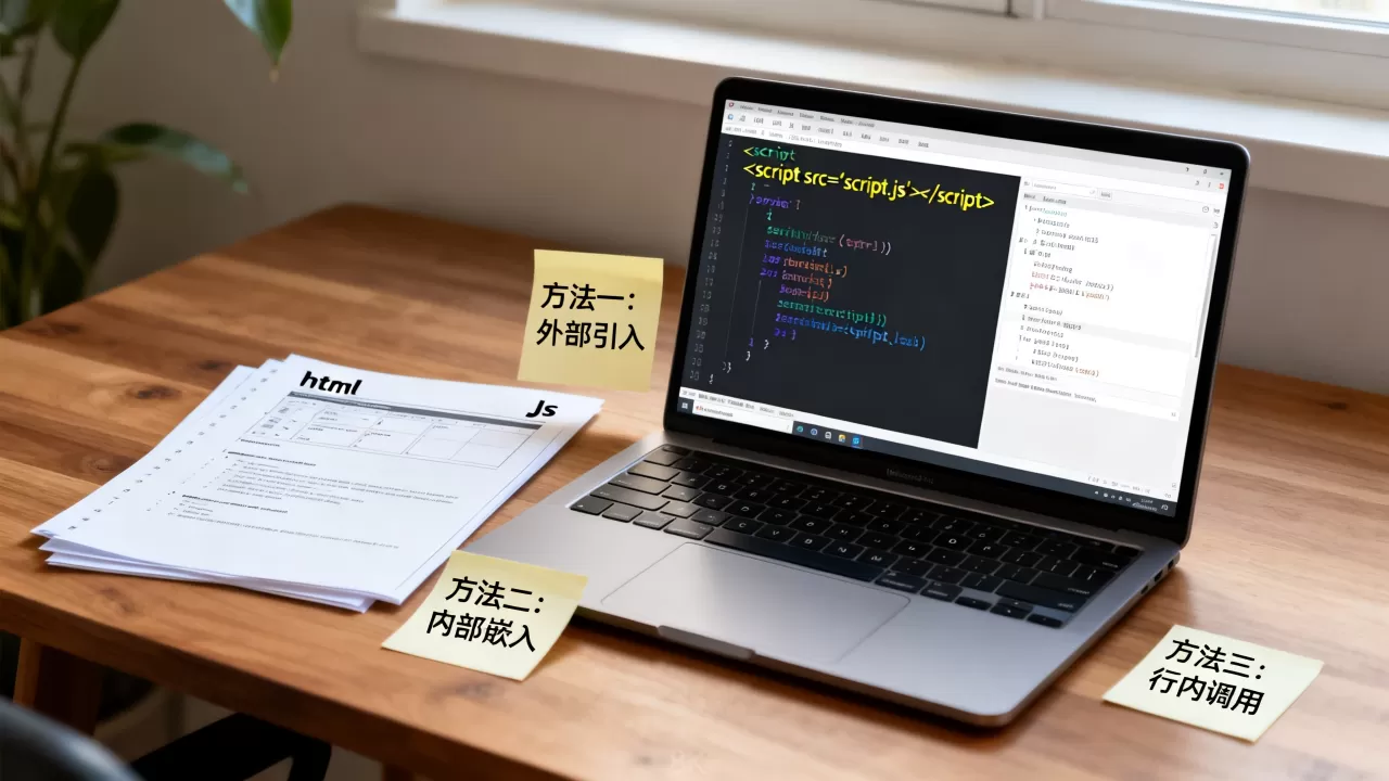 html怎样调用js?js引入html的三种方法 html怎样调用js?js引入html的三种方法