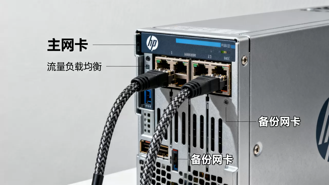 HP服务器双网卡绑定后流量怎么走?服务器网卡绑定原理 HP服务器双网卡绑定后流量怎么走?服务器网卡绑定原理