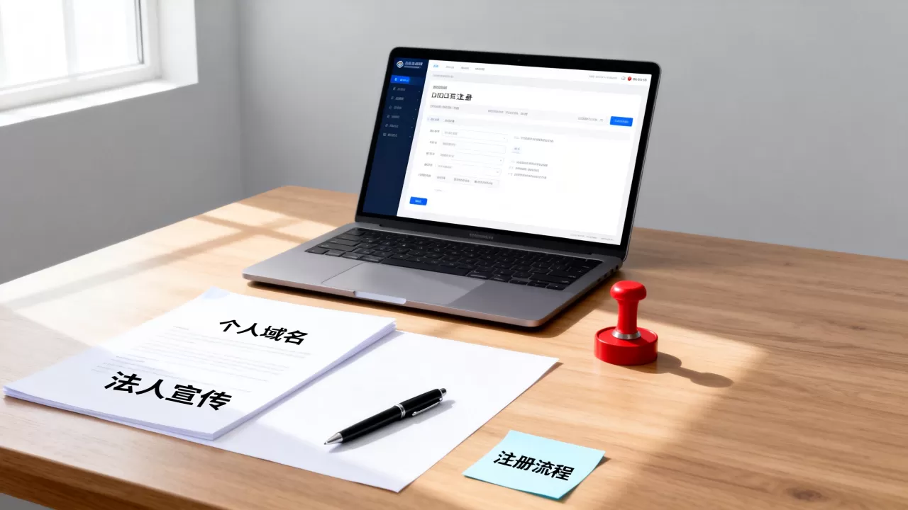 个人域名用于法人宣传靠谱吗？法人个人域名怎么注册