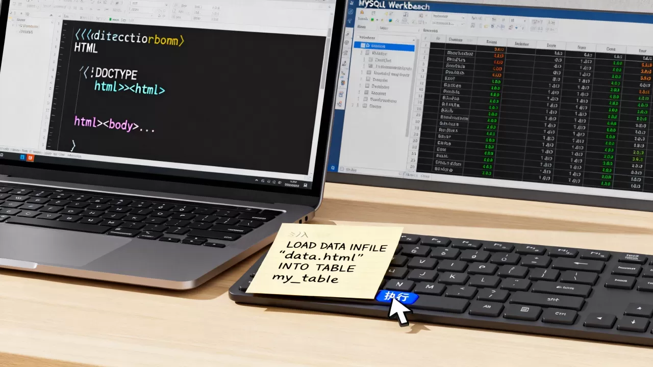html格式怎么导入sql数据库?如何将html数据导入mysql html格式怎么导入sql数据库?如何将html数据导入mysql