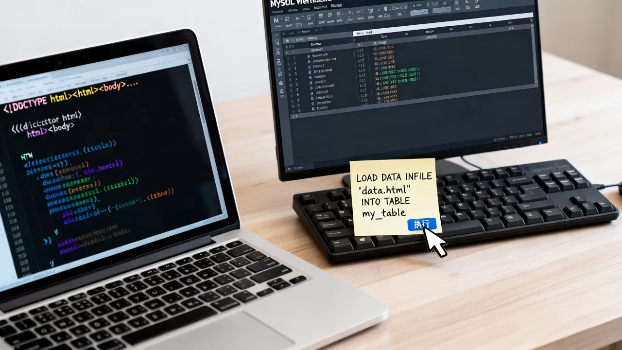 html格式怎么导入sql数据库?如何将html数据导入mysql html格式怎么导入sql数据库?如何将html数据导入mysql
