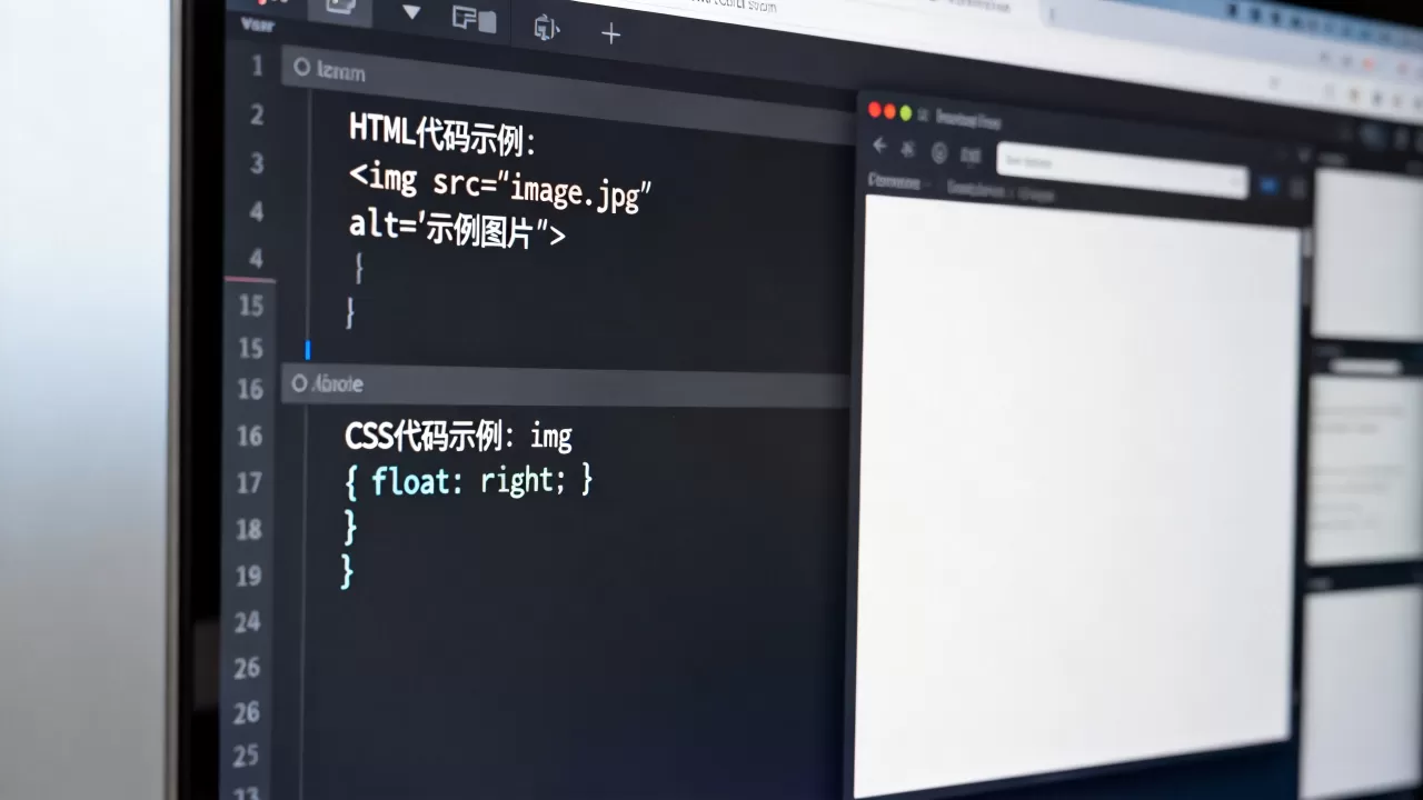HTML图片如何放在右边?css图片右对齐代码 HTML图片如何放在右边?css图片右对齐代码
