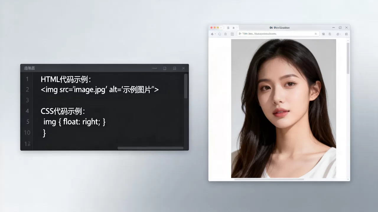 HTML图片如何放在右边?css图片右对齐代码 HTML图片如何放在右边?css图片右对齐代码