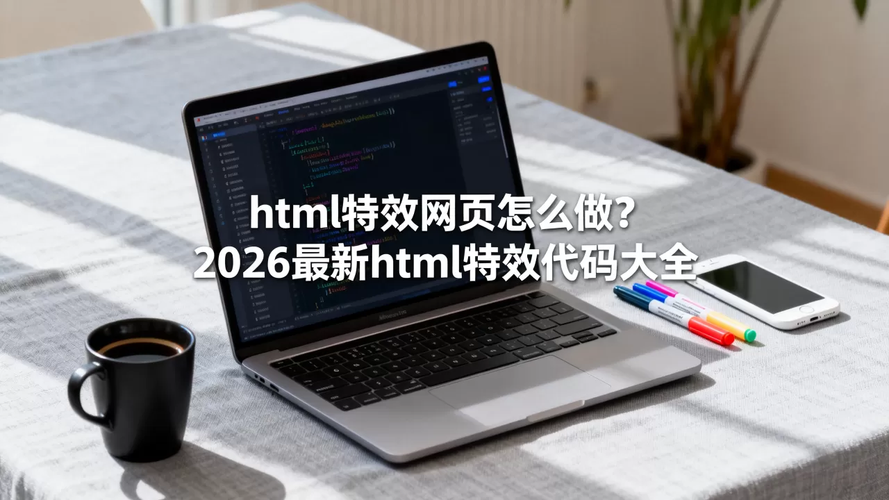 html特效网页怎么做?2026最新html特效代码大全 html特效网页怎么做?2026最新html特效代码大全