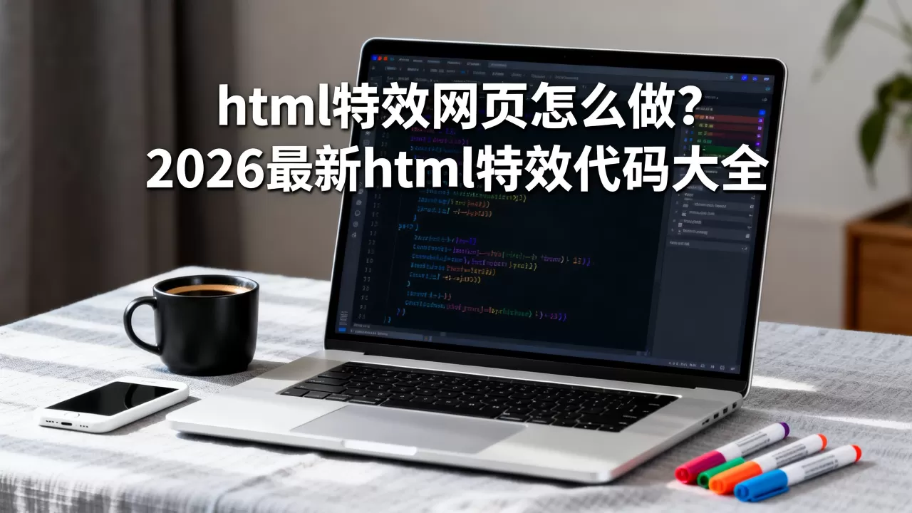 html特效网页怎么做?2026最新html特效代码大全 html特效网页怎么做?2026最新html特效代码大全