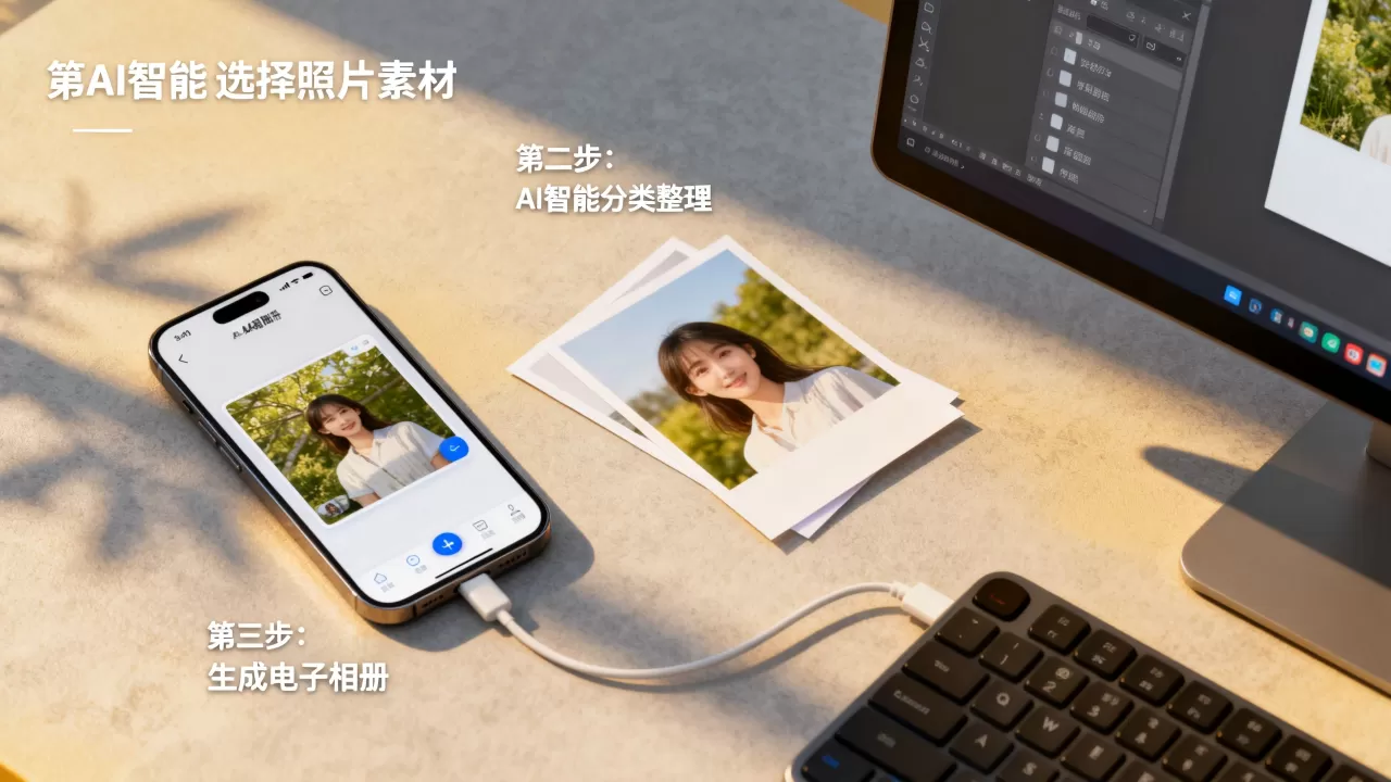 AI智能相册如何制作？AI智能相册怎么使用