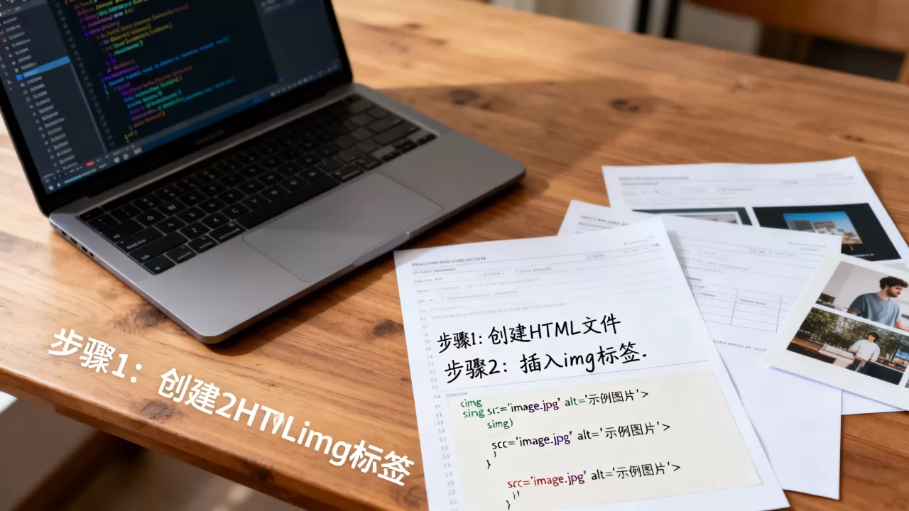 html简单图片模板怎么制作？html图片代码怎么写