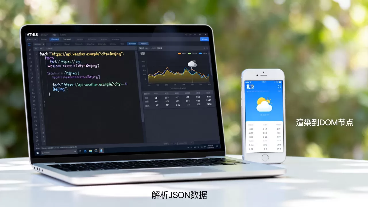 HTML5如何调用天气API接口?前端获取实时天气数据 HTML5如何调用天气API接口?前端获取实时天气数据