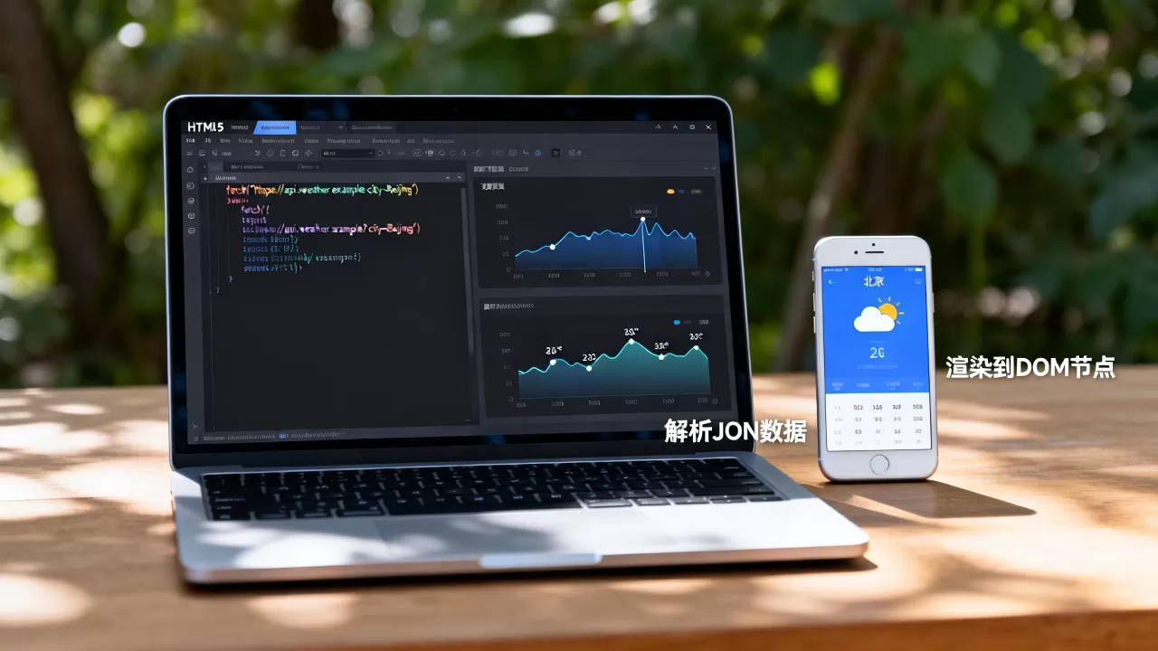 HTML5如何调用天气API接口?前端获取实时天气数据 HTML5如何调用天气API接口?前端获取实时天气数据