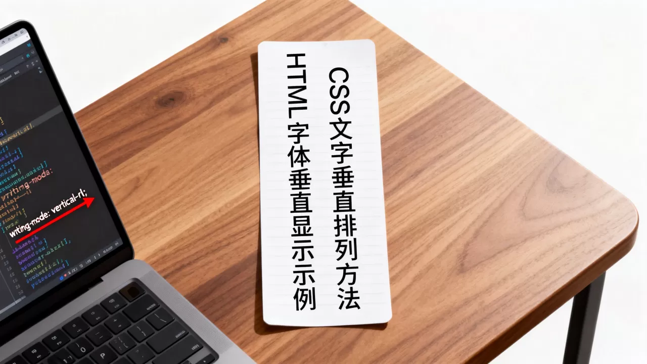 HTML字体如何竖着显示?css文字垂直排列方法 HTML字体如何竖着显示?css文字垂直排列方法