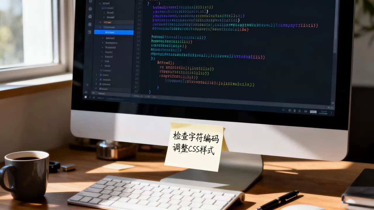 html文字出现乱码怎么解决?html文字出现重叠 html文字出现乱码怎么解决?html文字出现重叠