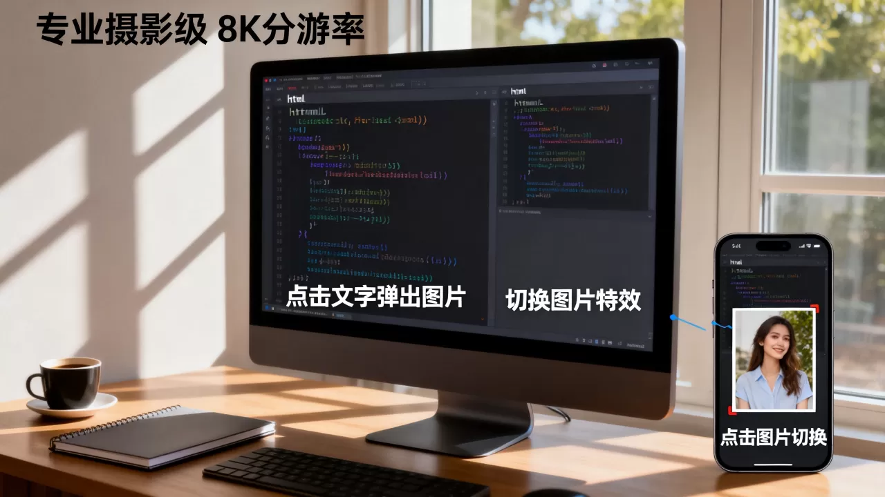 html点击文字弹出图片怎么做?html点击图片切换特效 html点击文字弹出图片怎么做?html点击图片切换特效