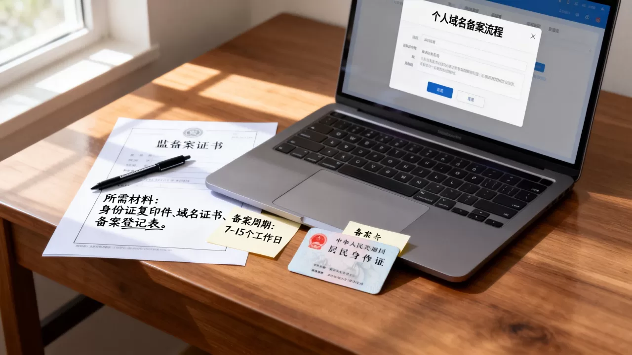 个人域名备案要多久?个人域名备案流程及所需材料 个人域名备案要多久?个人域名备案流程及所需材料
