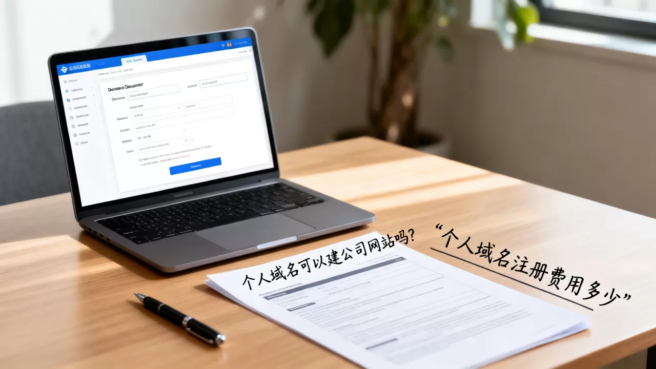 个人域名可以建公司网站吗?个人域名注册费用多少 个人域名可以建公司网站吗?个人域名注册费用多少