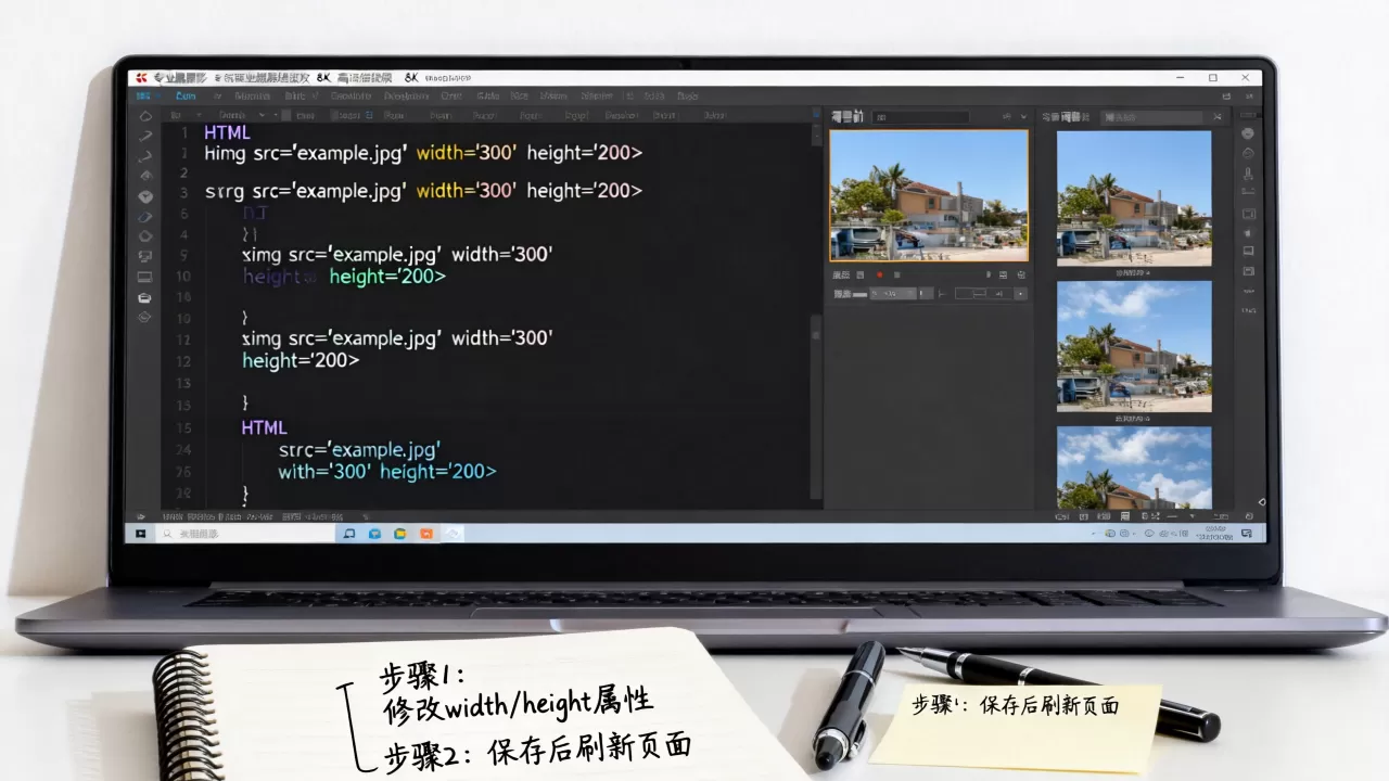 html图片尺寸怎么调?html图片大小修改方法 html图片尺寸怎么调?html图片大小修改方法