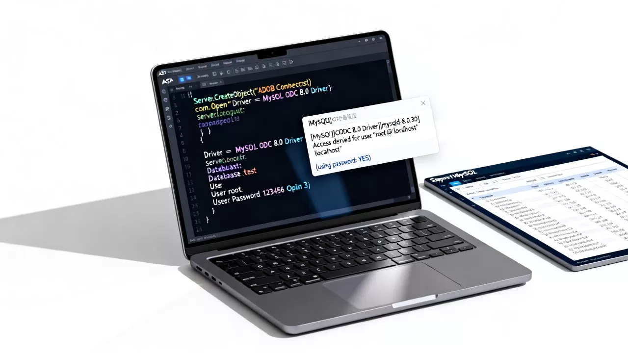 ASP如何引用MySQL数据库?ASP连接MySQL数据库报错怎么解决 ASP如何引用MySQL数据库?ASP连接MySQL数据库报错怎么解决