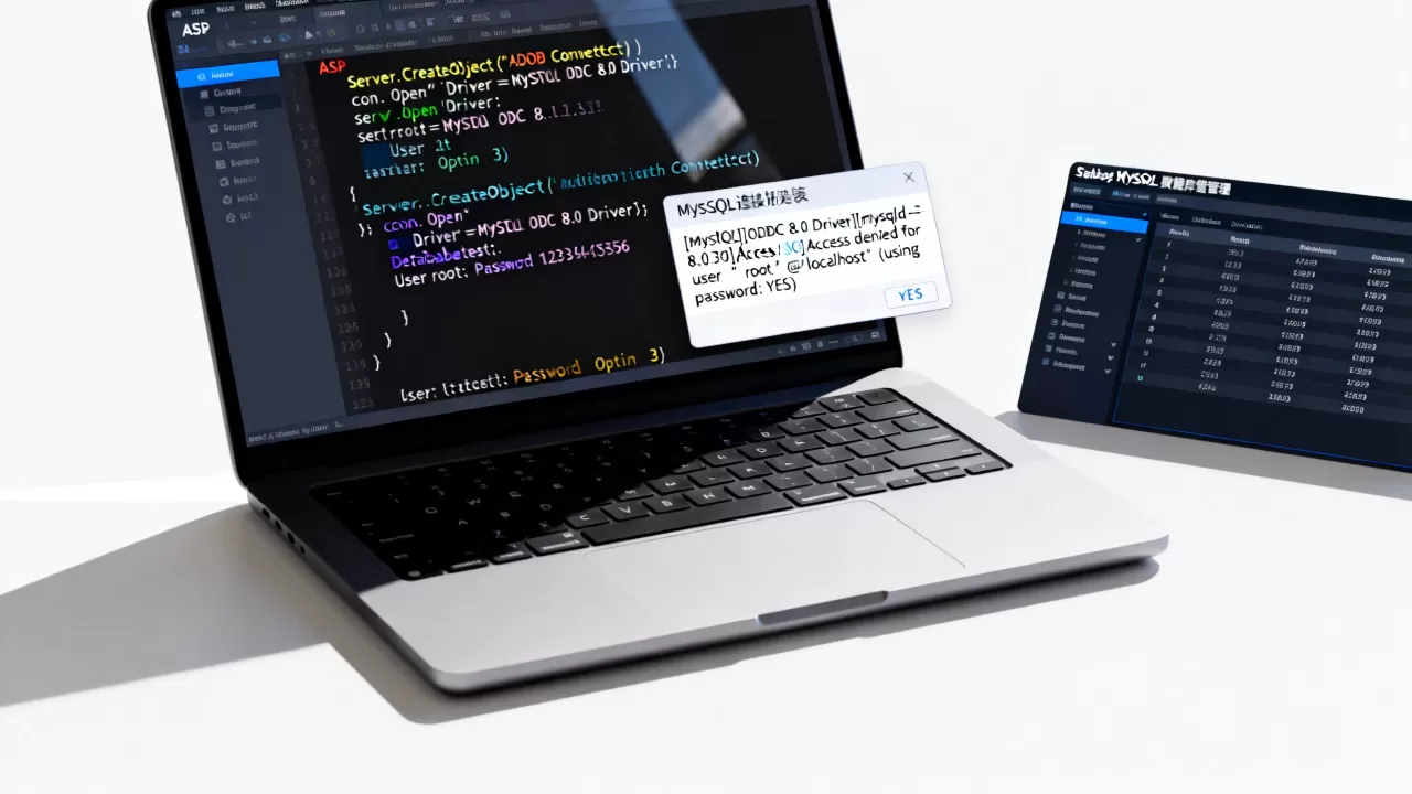 ASP如何引用MySQL数据库?ASP连接MySQL数据库报错怎么解决 ASP如何引用MySQL数据库?ASP连接MySQL数据库报错怎么解决