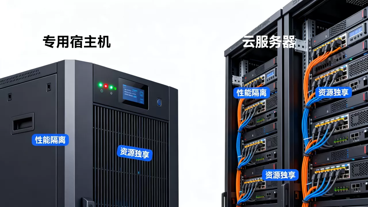 专用宿主机有哪些优势?专用宿主机和云服务器区别 专用宿主机有哪些优势?专用宿主机和云服务器区别