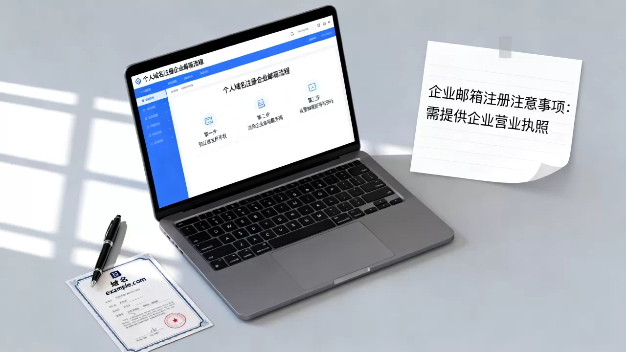 个人域名能注册企业邮箱吗，企业邮箱注册流程