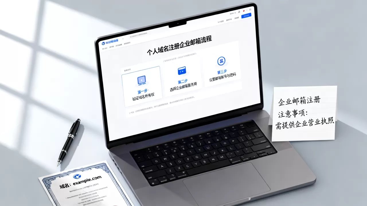 个人域名能注册企业邮箱吗，企业邮箱注册流程