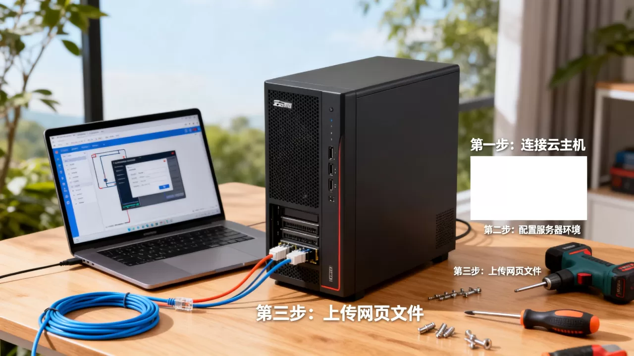 云主机如何挂网页？云服务器搭建网站详细教程