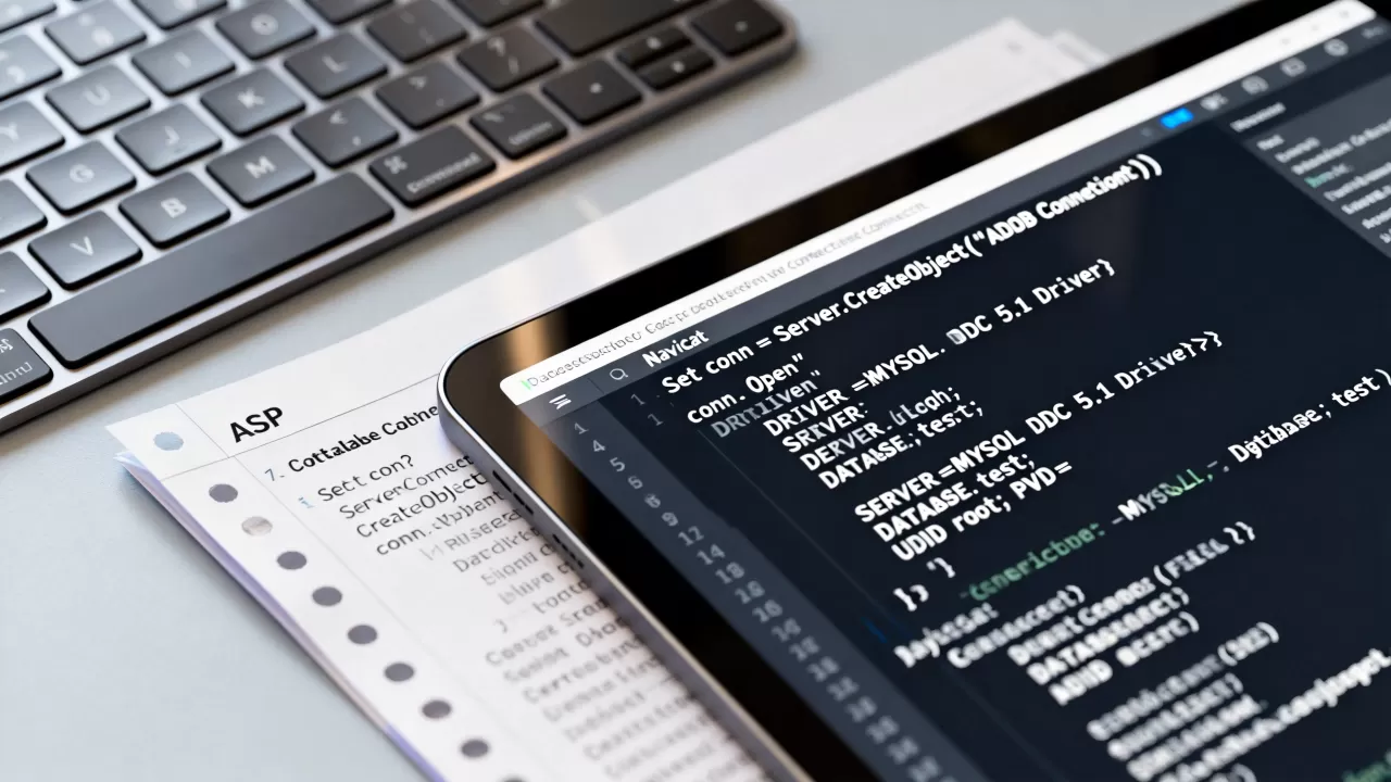 ASP如何获取MySQL数据库连接？asp连接mysql数据库代码