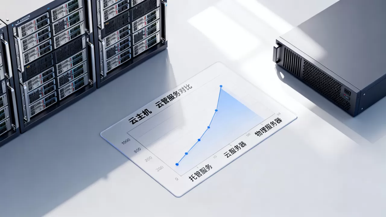 云主机和托管怎么选？云服务器和物理服务器区别