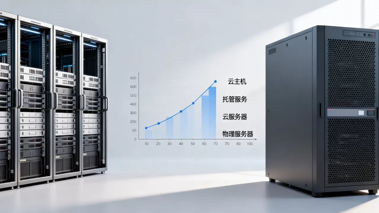 云主机和托管怎么选？云服务器和物理服务器区别