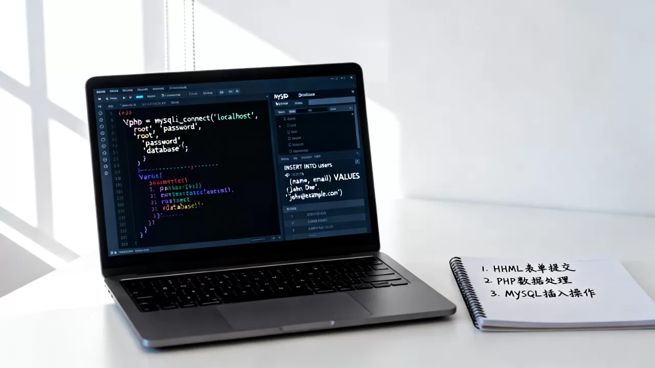 HTML如何写入SQL数据库?php向mysql插入数据 HTML如何写入SQL数据库?php向mysql插入数据