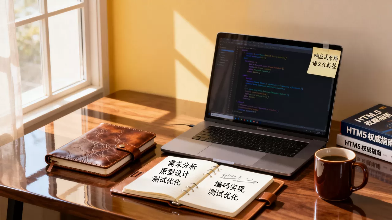 HTML5开发步骤有哪些？html5开发流程详解