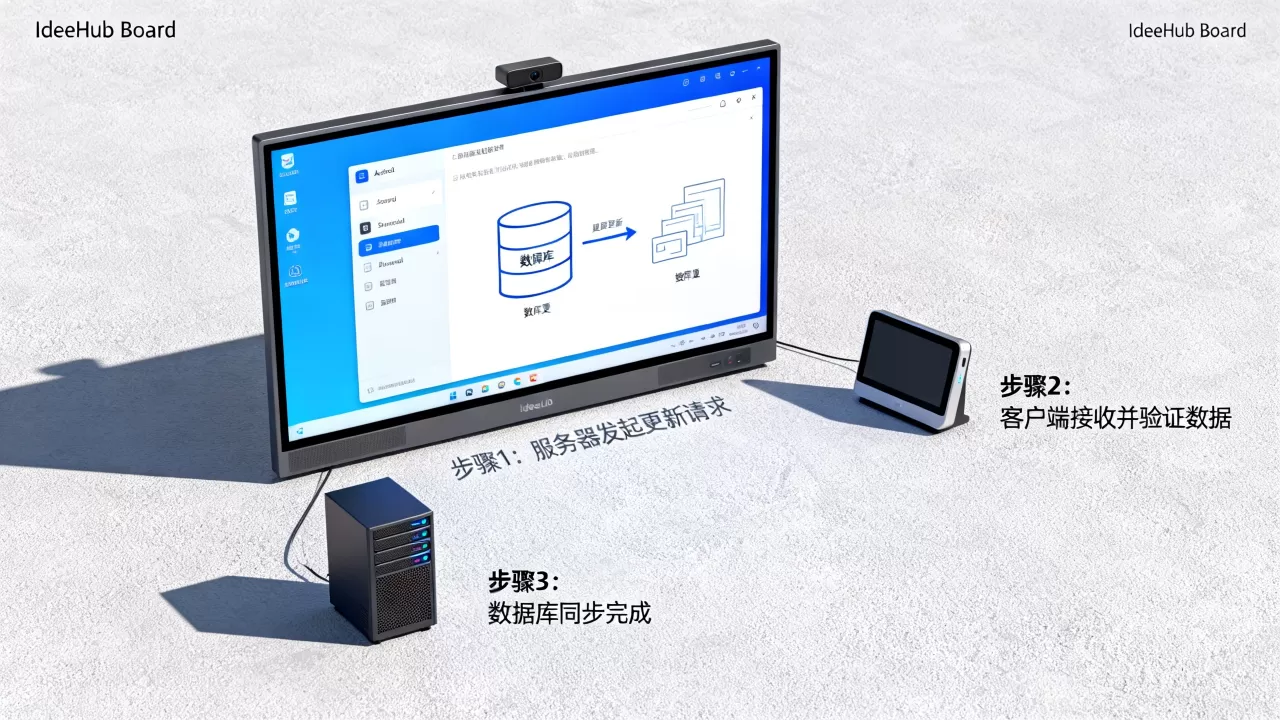 安卓服务器如何向客户端更新数据库?IdeaHub Board设备安卓设置 安卓服务器如何向客户端更新数据库?IdeaHub Board设备安卓设置
