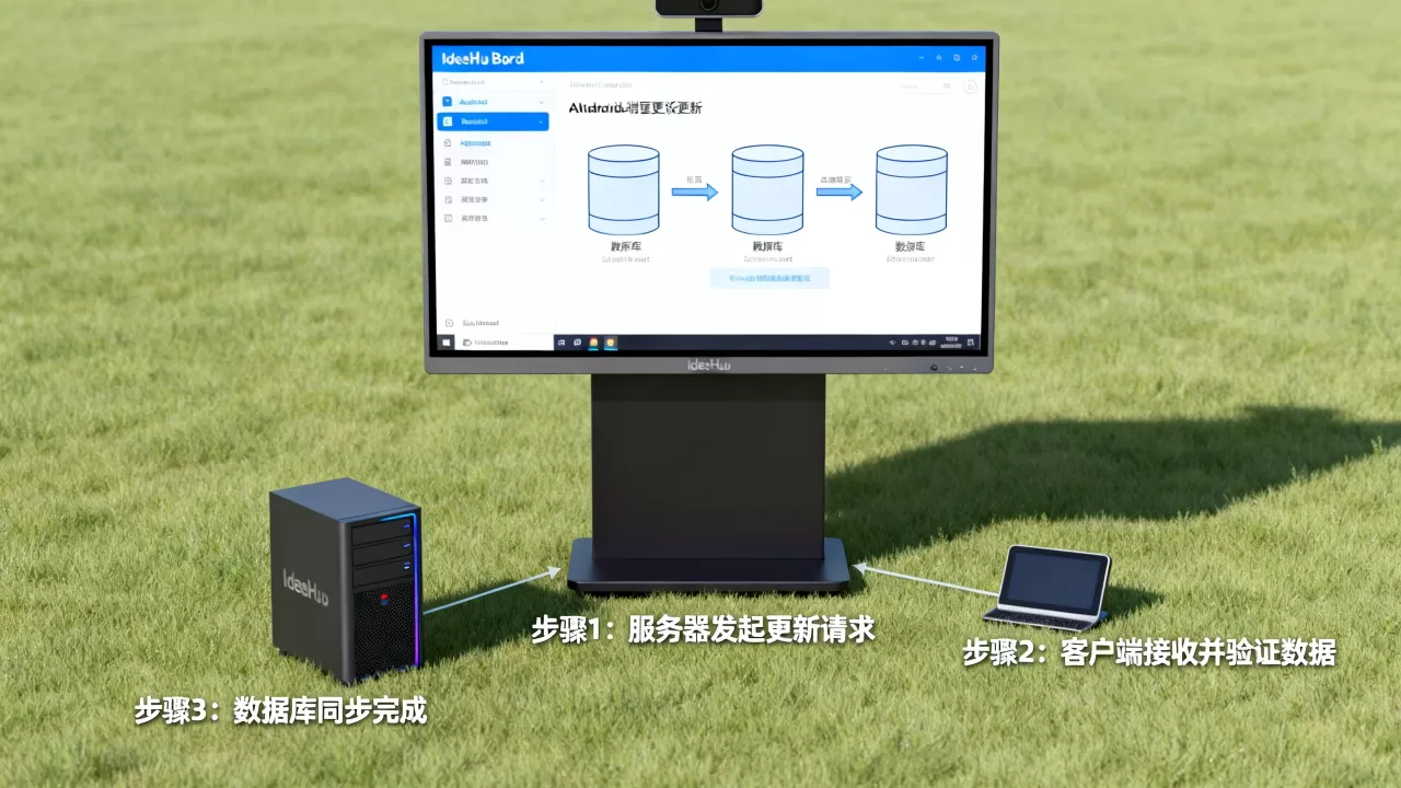安卓服务器如何向客户端更新数据库?IdeaHub Board设备安卓设置 安卓服务器如何向客户端更新数据库?IdeaHub Board设备安卓设置