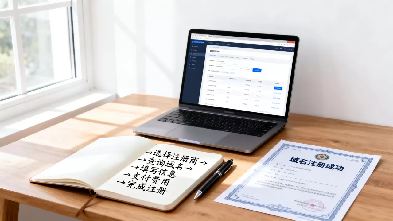 个人域名注册程序怎么选？域名注册流程及费用详解
