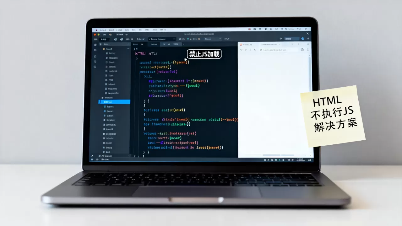 html不执行js怎么办？如何禁止页面加载javascript