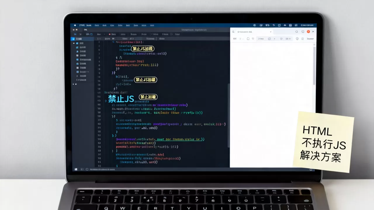 html不执行js怎么办？如何禁止页面加载javascript