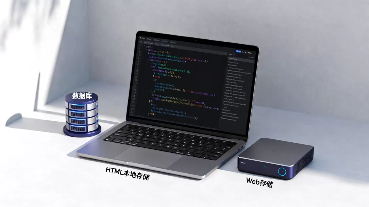 HTML本地存储能当大数据库用吗，Web存储与数据库区别