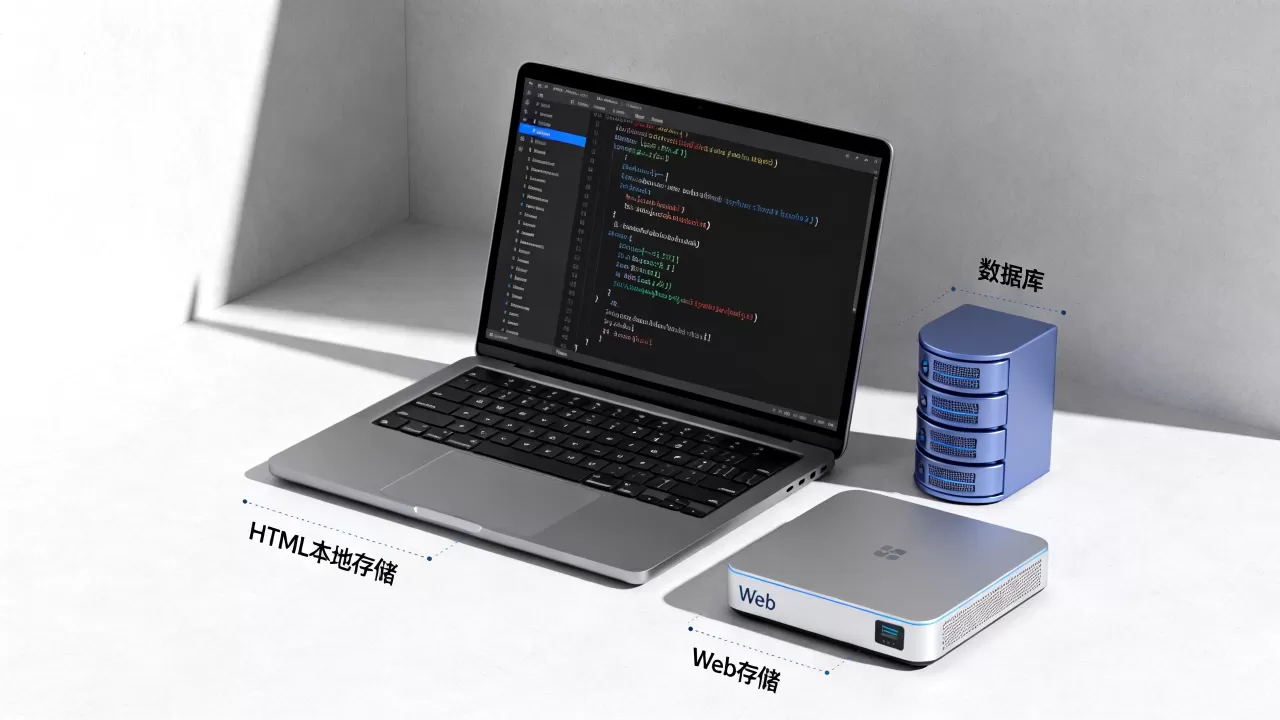 HTML本地存储能当大数据库用吗，Web存储与数据库区别