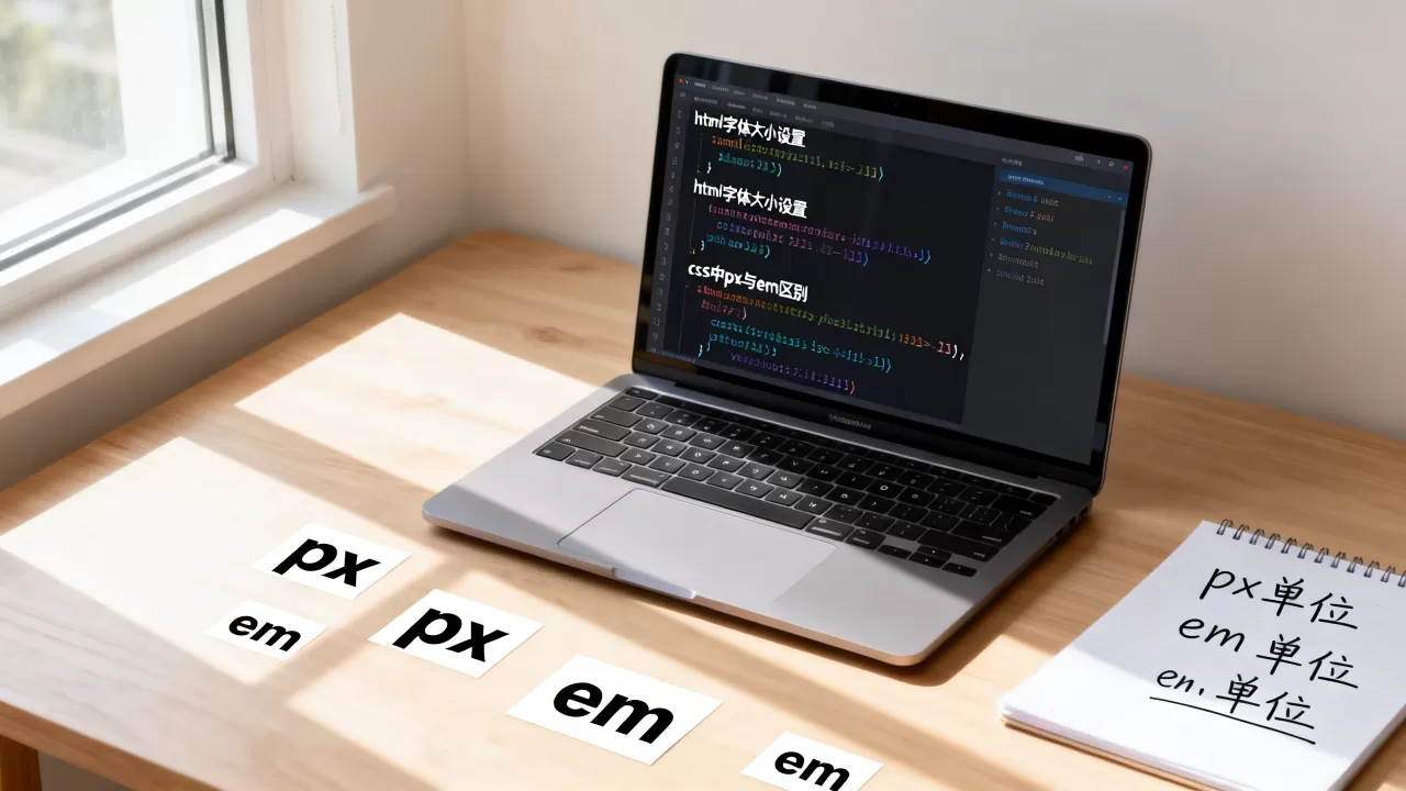 html字体大小怎么设置？css中px和em的区别