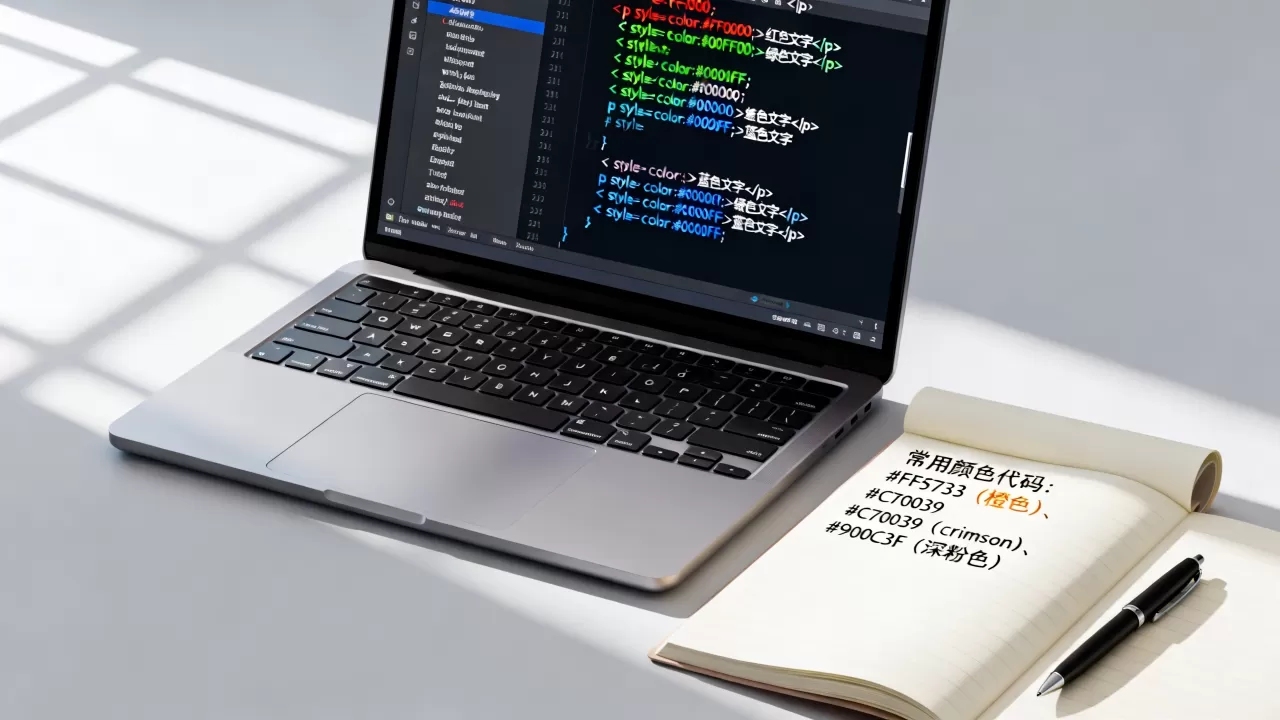 HTML文字代码怎么写？html字体颜色代码大全