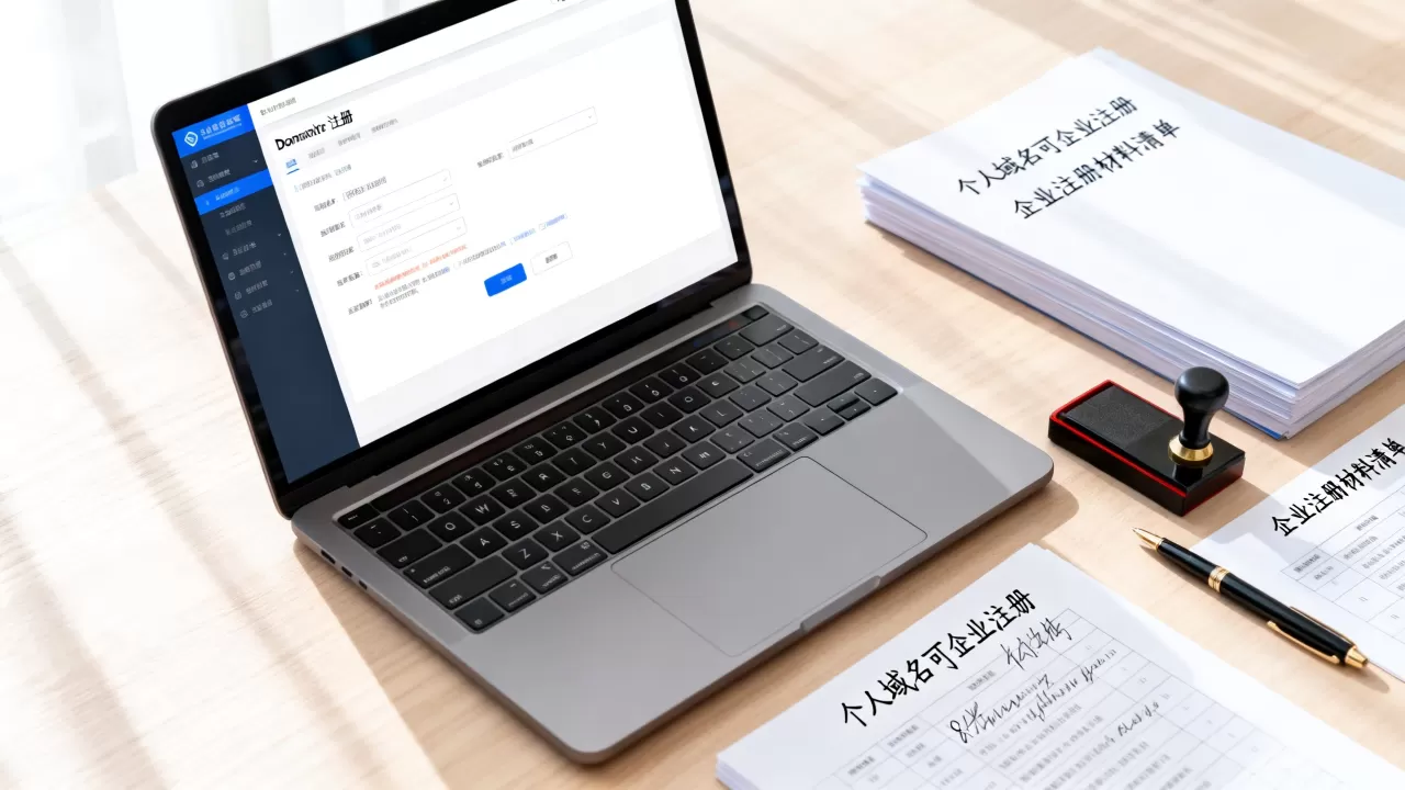 个人域名可以企业注册吗？企业域名注册需要什么材料