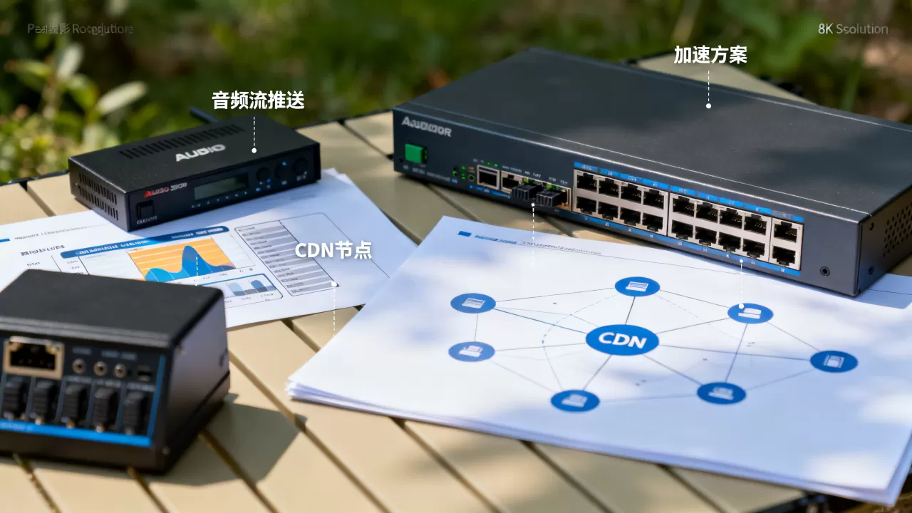 如何推送音频流到CDN?音频流媒体CDN加速方案 如何推送音频流到CDN?音频流媒体CDN加速方案