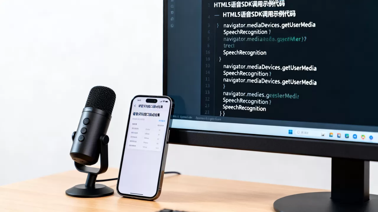 html5语音sdk怎么用？html5语音识别接口有哪些