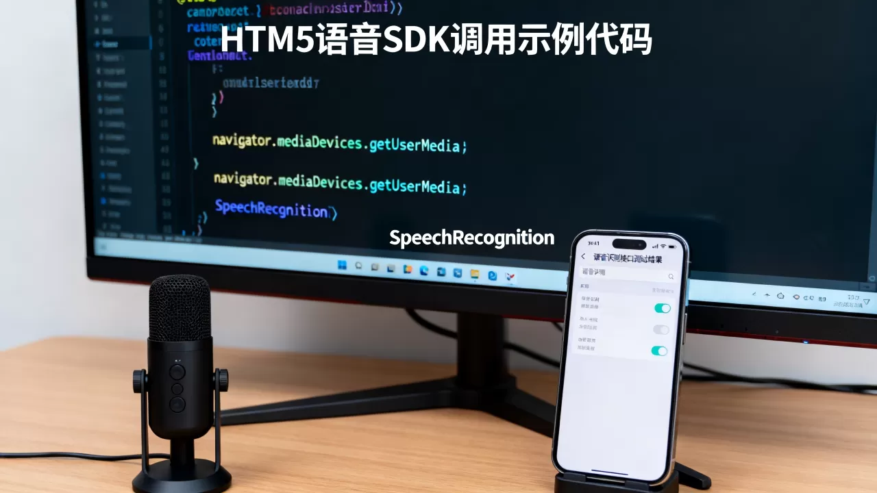 html5语音sdk怎么用？html5语音识别接口有哪些