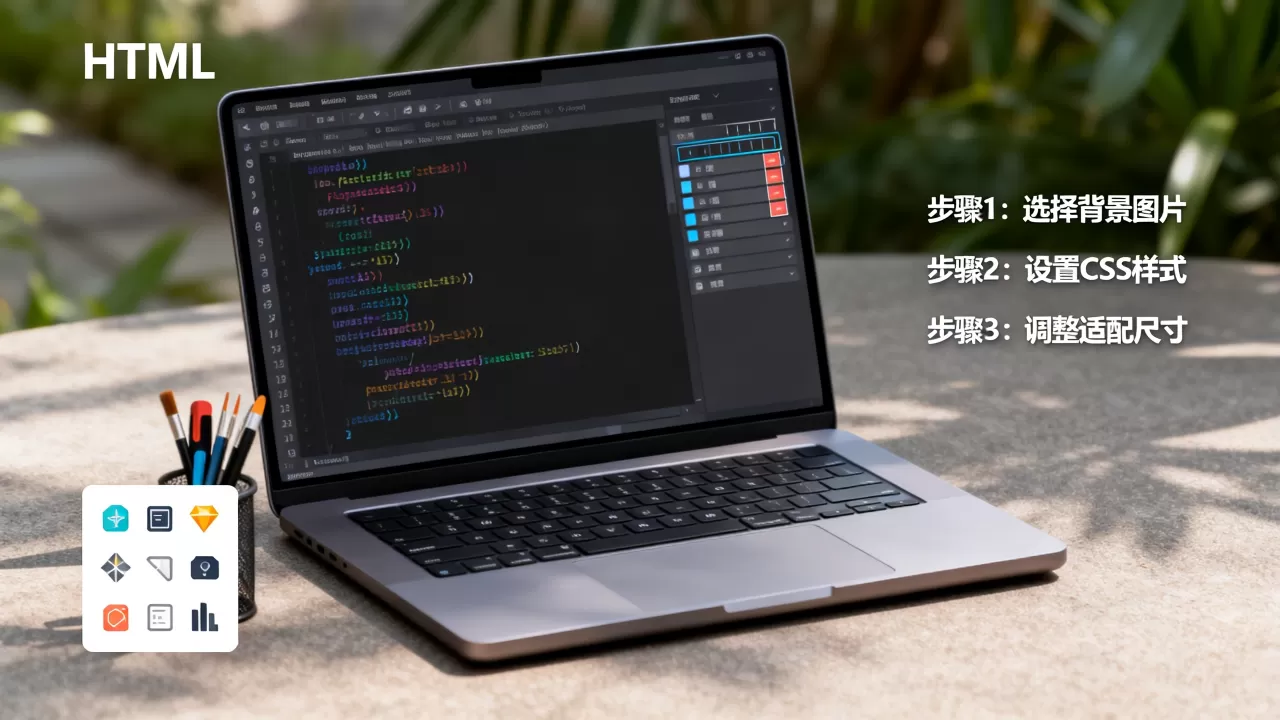 HTML导航条图片怎么制作？导航栏背景图片设置教程