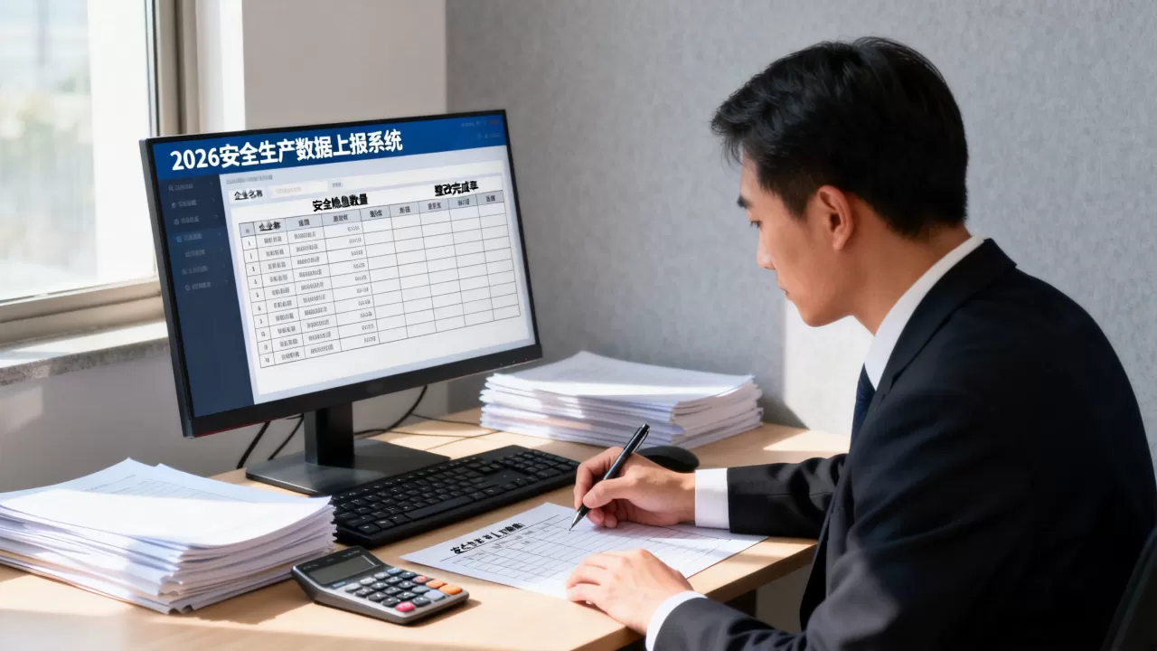 上报安全生产数据怎么填？2026最新安全生产数据上报流程