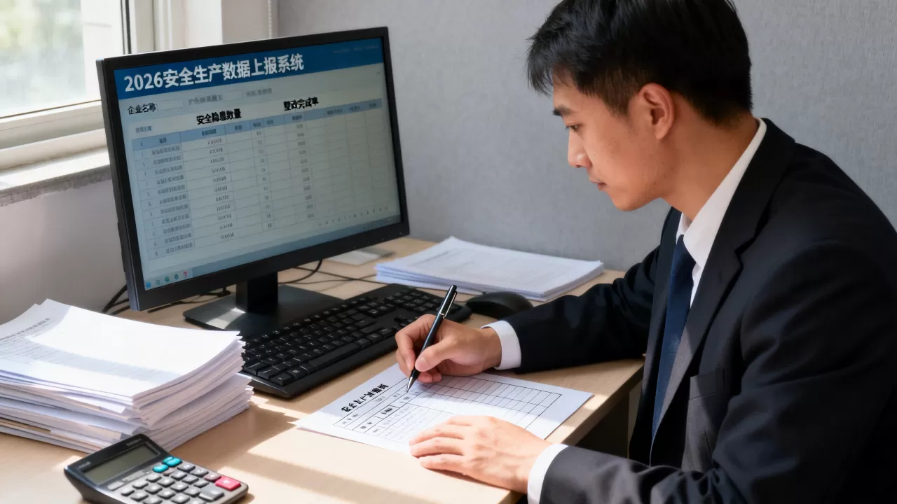 上报安全生产数据怎么填？2026最新安全生产数据上报流程